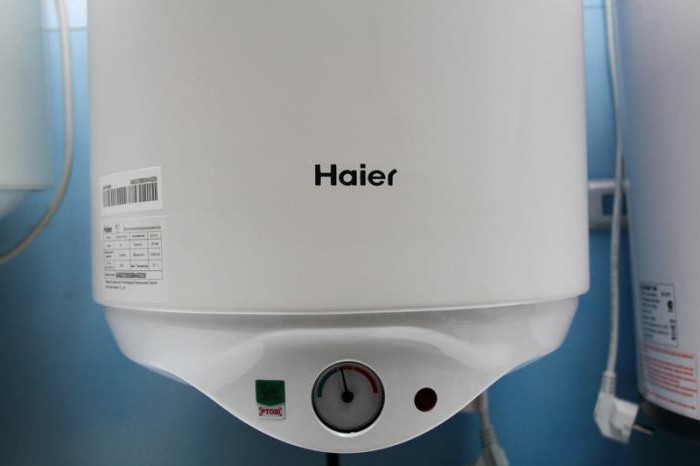 Tároló vízmelegítők Haier: vélemények