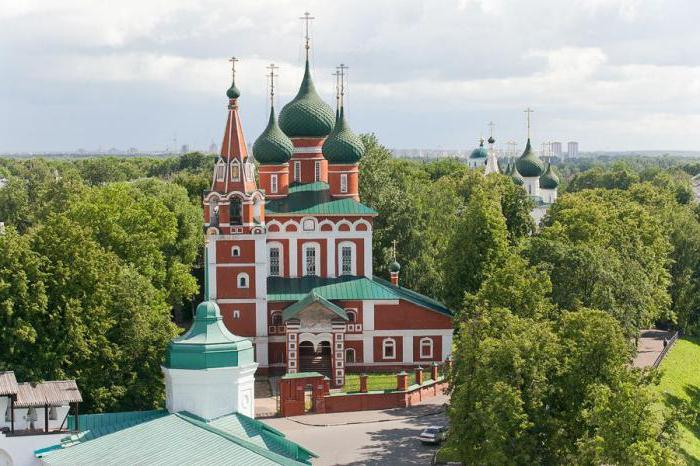 Szent Mihály arkangyal templom a Jaroslavl történetében