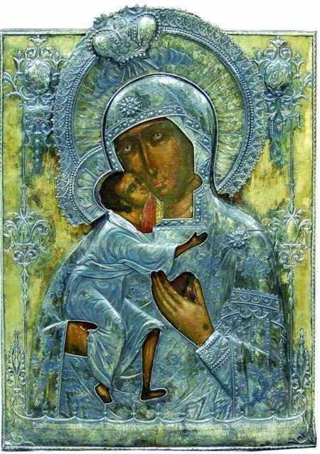 Az egyik szentély Oroszország Fedorovszkaja, Isten Anyja ikonja
