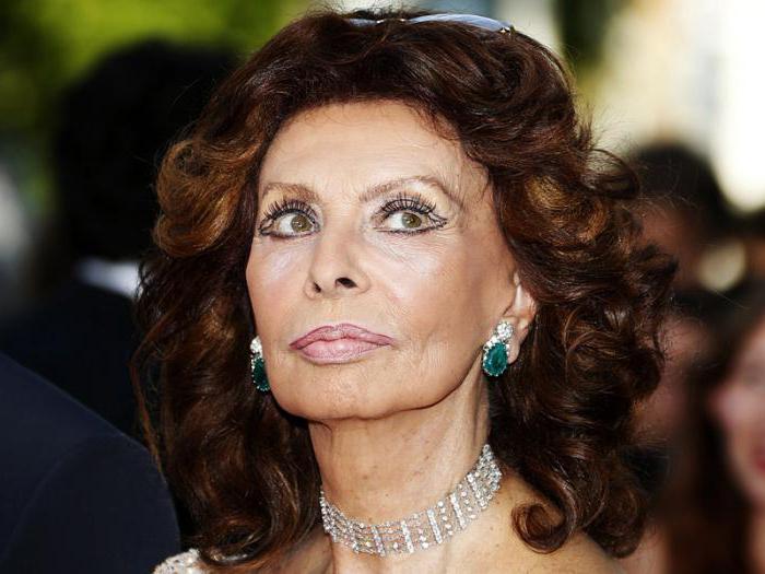 Sophia Loren ifjúság és most: az ifjúság és a szépség titkait