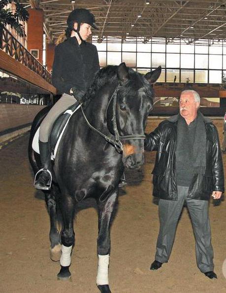 Leonid Yakubovich a lányával Barbárral