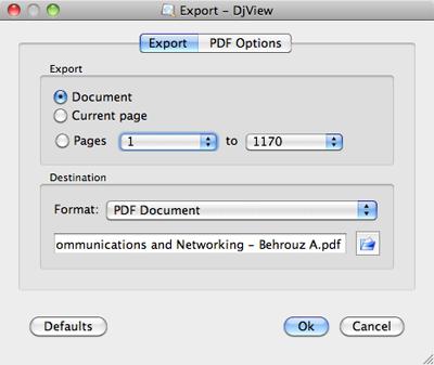Hogyan lehet lefordítani a DJVU-t PDF formátumban?