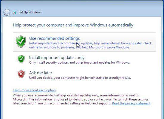 A Windows 7 frissítéseinek engedélyezése, vagy a frissítésekről szóló információk