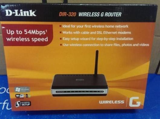 router beállítások d link dir 320