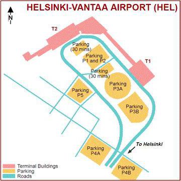 Vantaa repülőtér (Helsinki). Egy kicsivel több, mint egy repülőtér