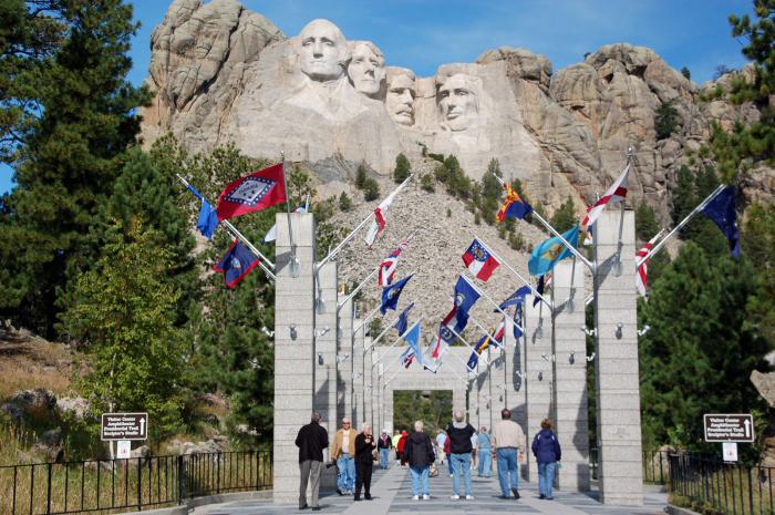 Mount Rushmore elnökök 