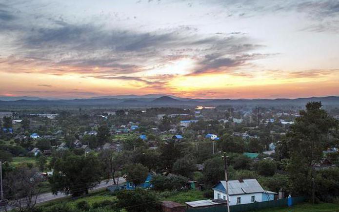 Khabarovsk Krai, városok: földrajzi fekvés, lakosság