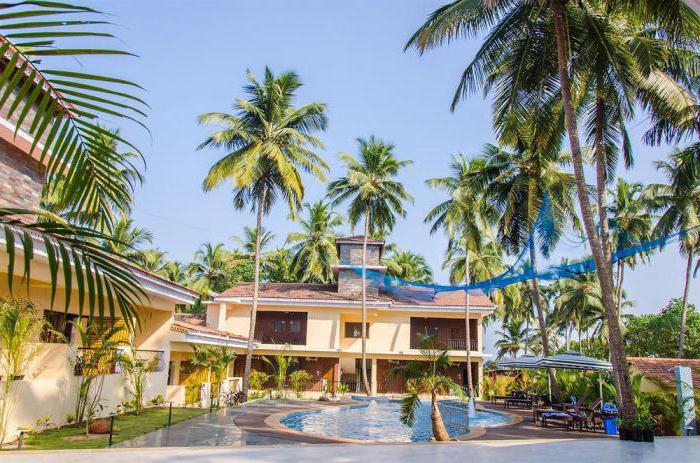 Hotel Sol Beso Mandrem 4 * (Észak-Goa, India): leírás, vélemények