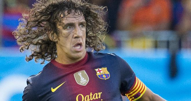 Carles Puyol - a "Barcelona" állandó kapitánya