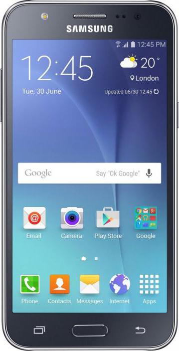 Samsung Galaxy J7: részletes áttekintés