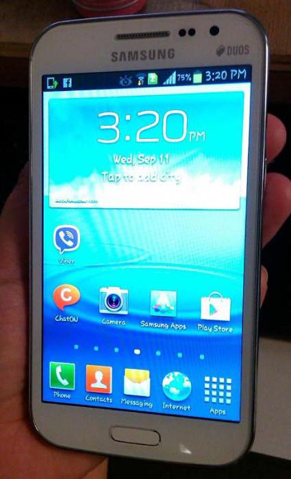 Samsung galaxis borok duos telefon 